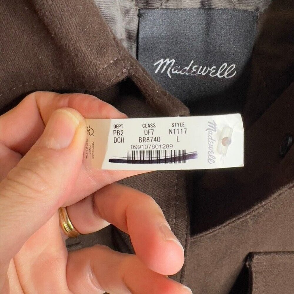 Madewell Brown Jacket - Picture 10 of 11